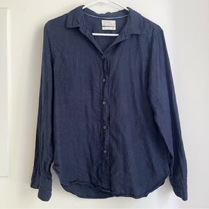 J.Crew Baird McNutt Irish Linen Button Down Shirt